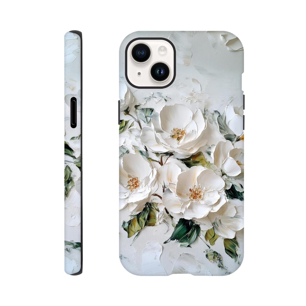 Blooming White | iPhone Case-MystBit Store