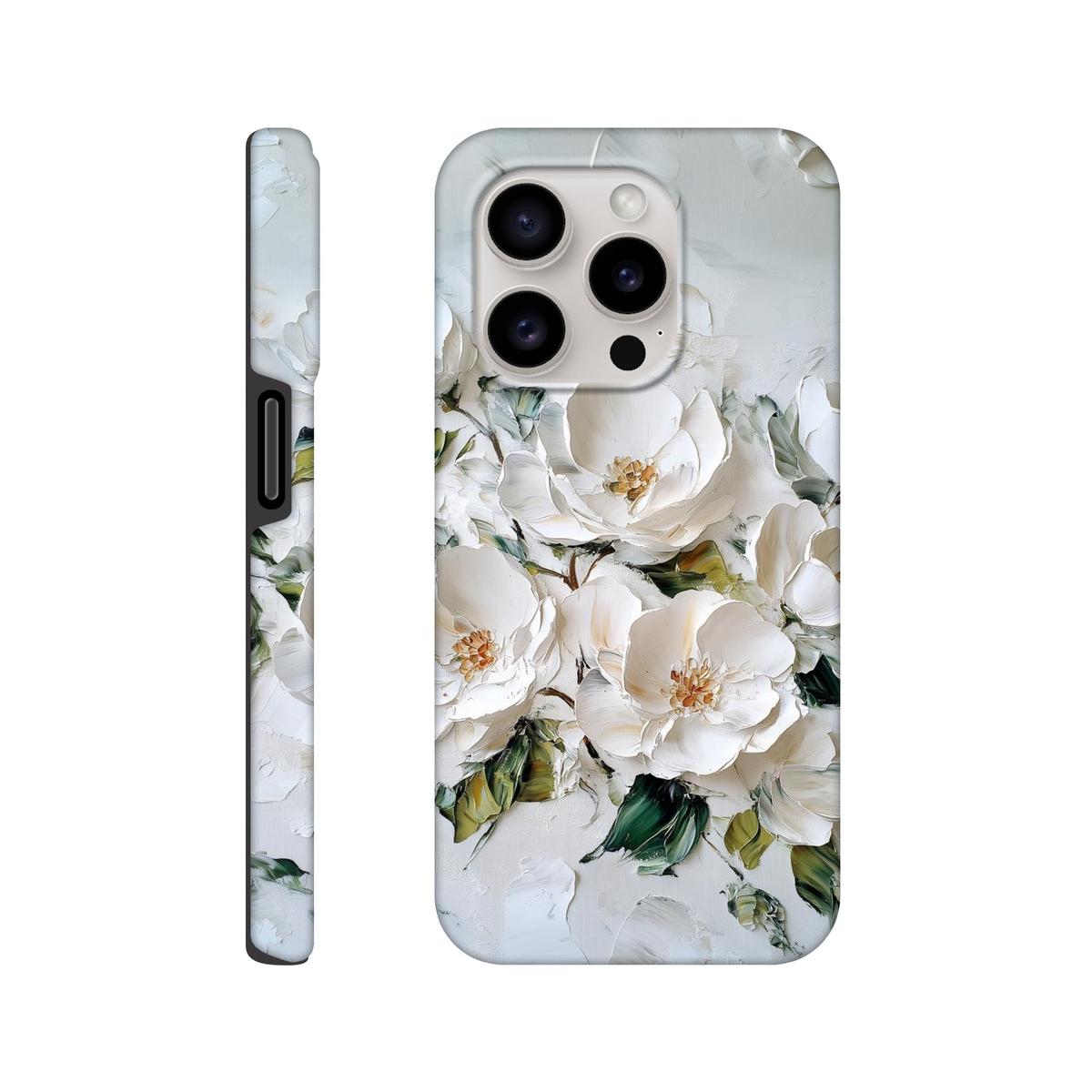 Blooming White | iPhone Case-MystBit Store
