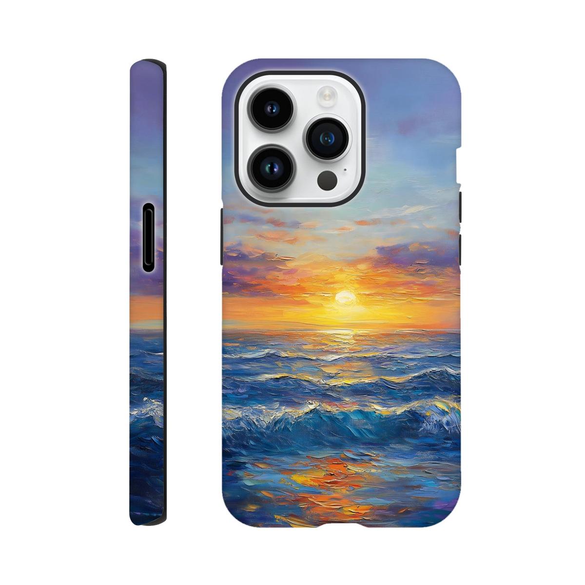 Ocean Horizon Glow | iPhone Case-MystBit Store
