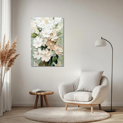 Garden Harmony | Acrylic Glass-MystBit Store