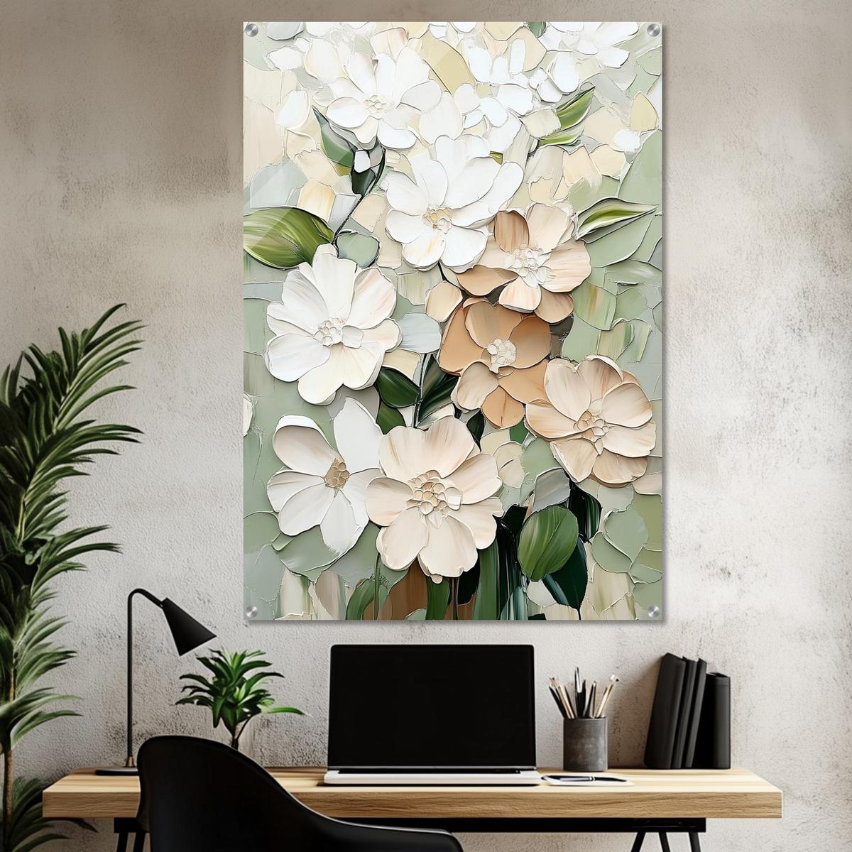 Garden Harmony | Acrylic Glass-MystBit Store