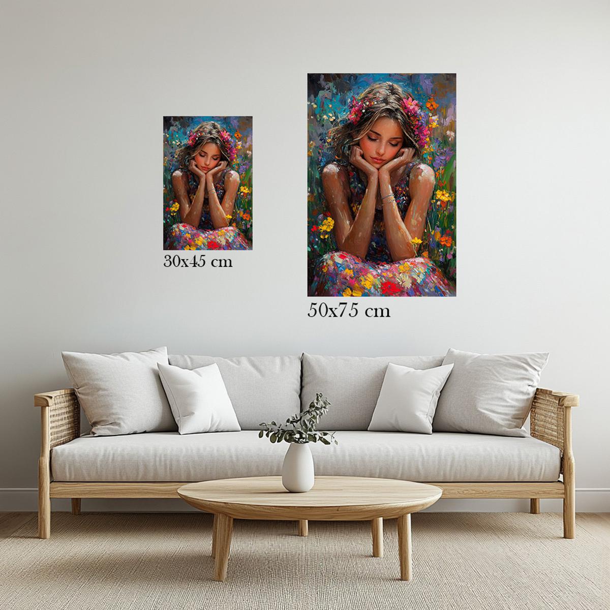 Petals and Peace | Acrylic Glass-MystBit Store
