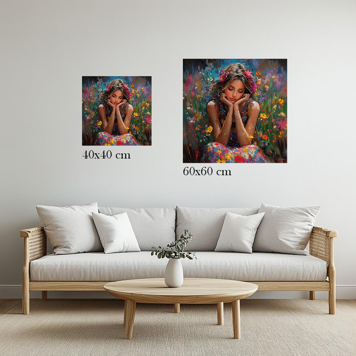 Petals and Peace | Acrylic Glass-MystBit Store