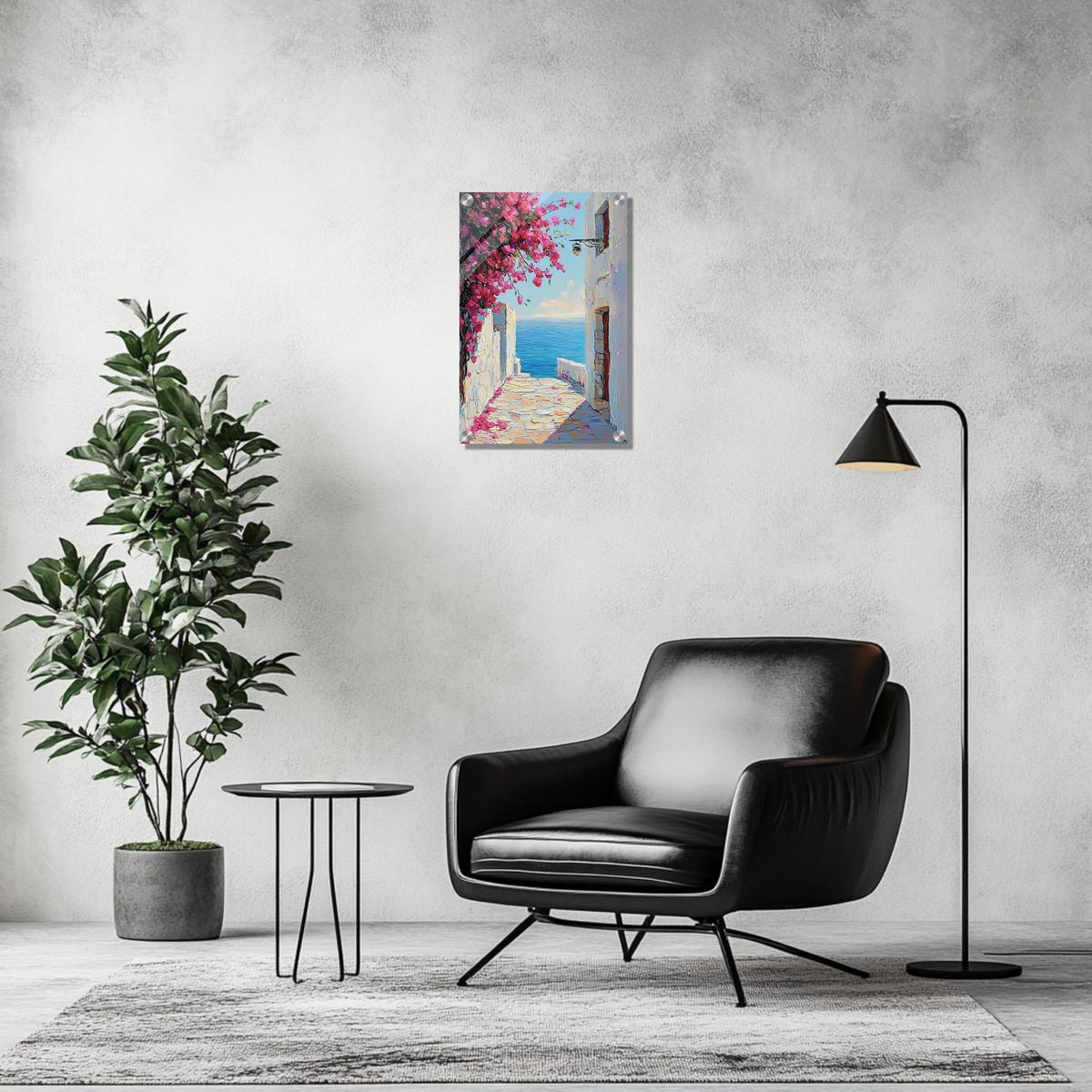 Petals by the Shore | Acrylic Glass-MystBit Store