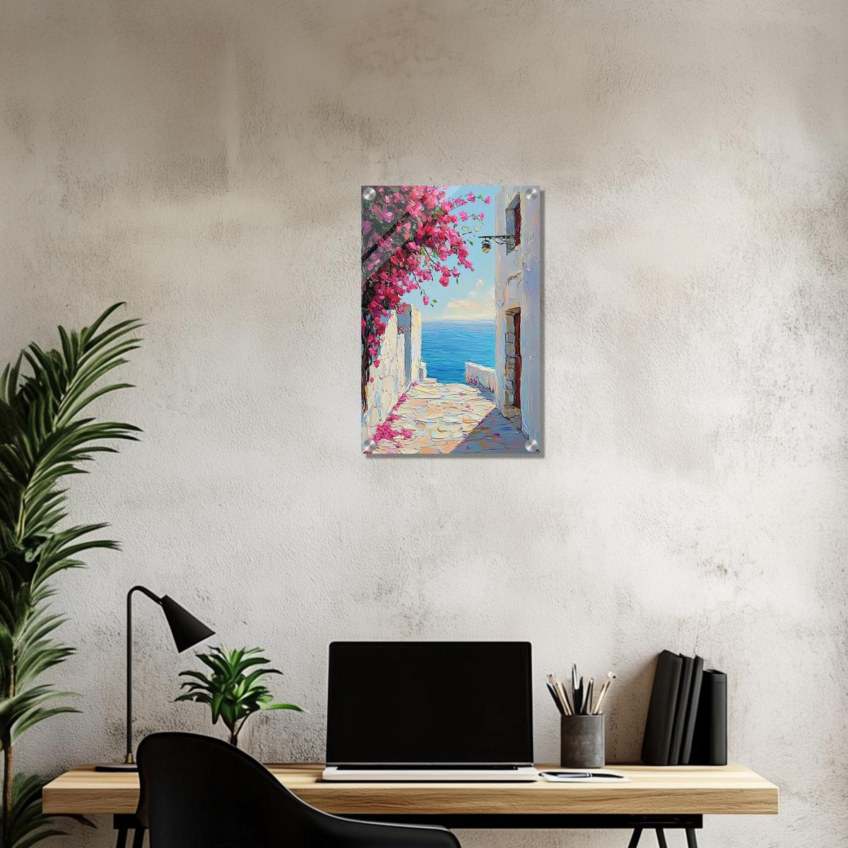 Petals by the Shore | Acrylic Glass-MystBit Store