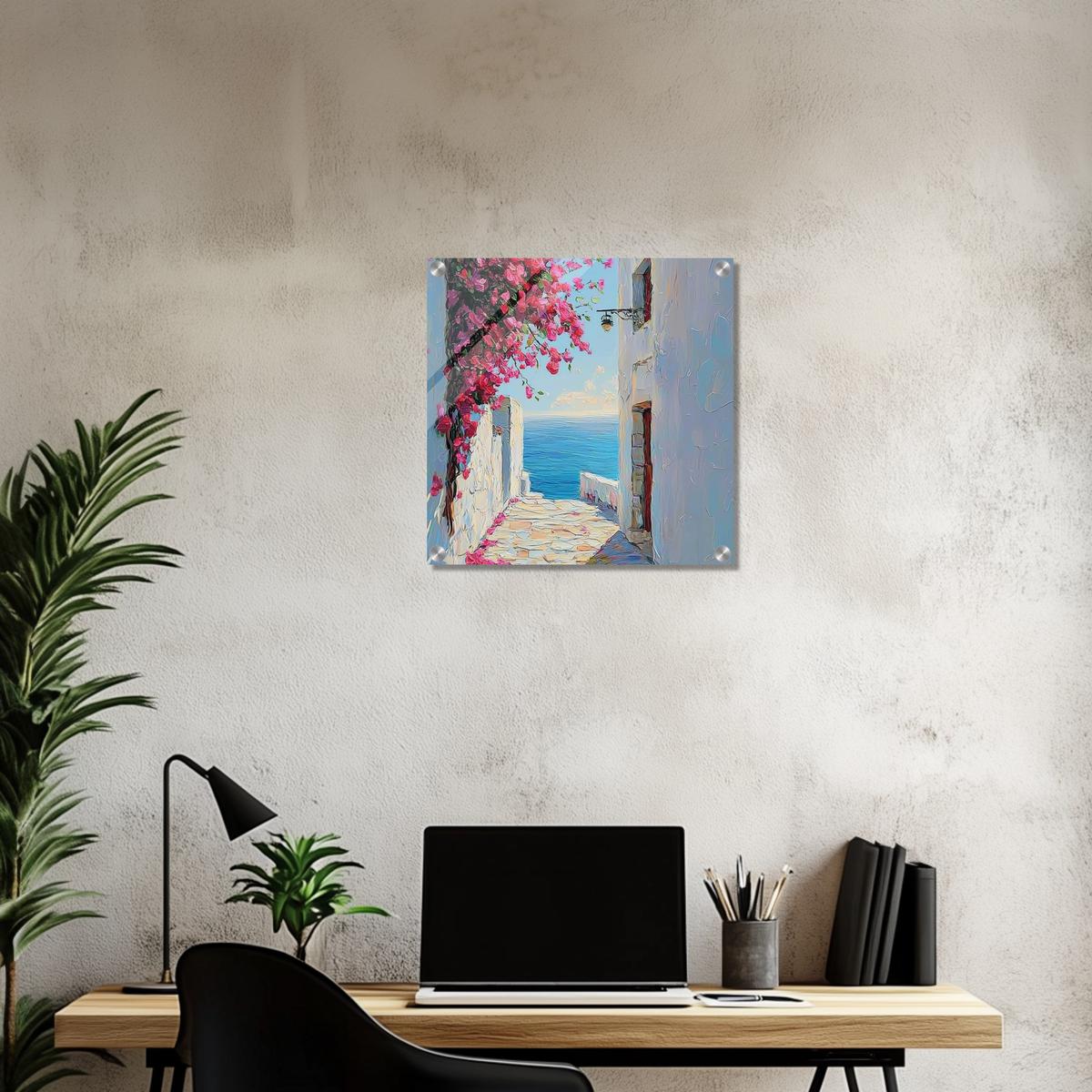 Petals by the Shore | Acrylic Glass-MystBit Store