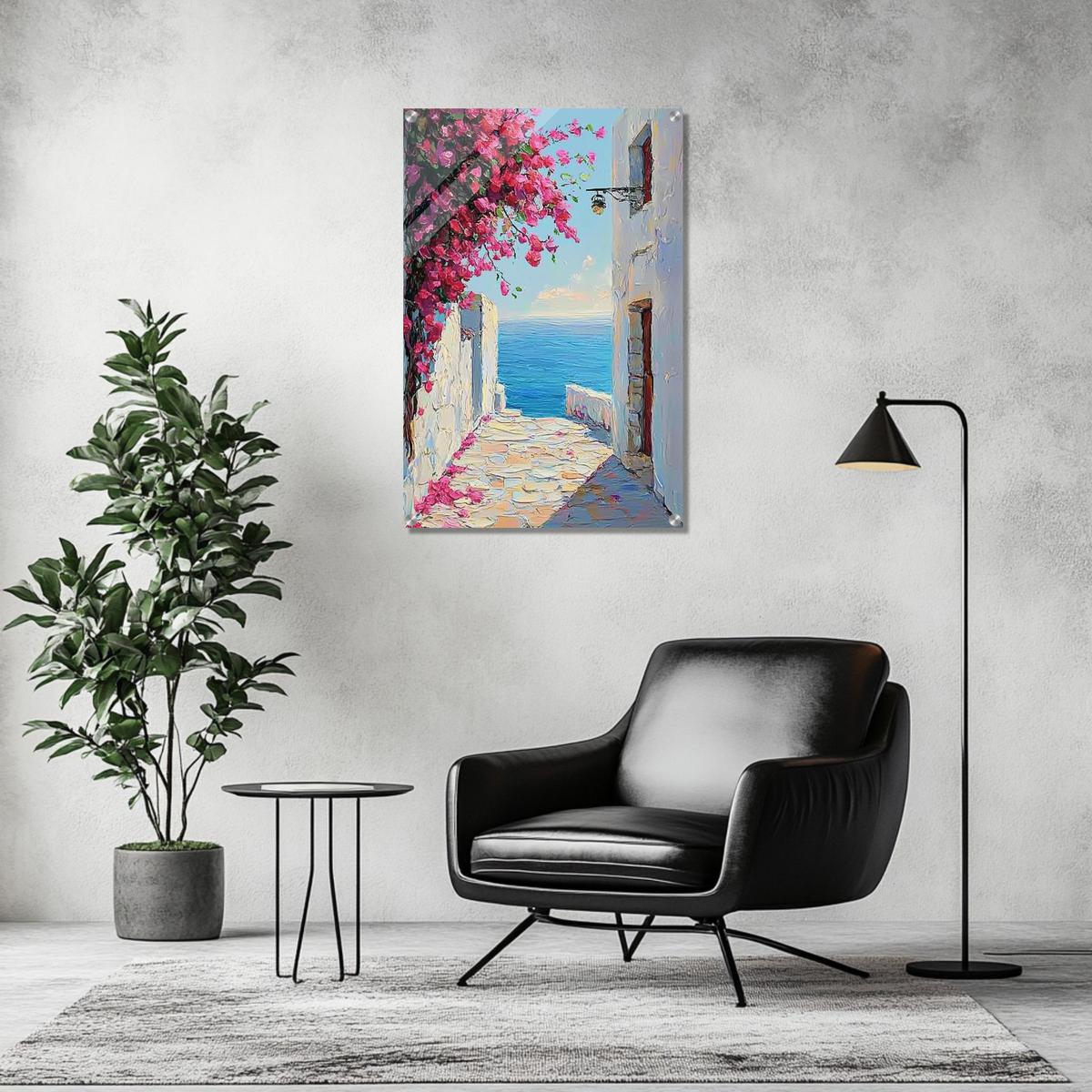 Petals by the Shore | Acrylic Glass-MystBit Store