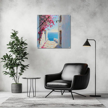 Petals by the Shore | Acrylic Glass-MystBit Store