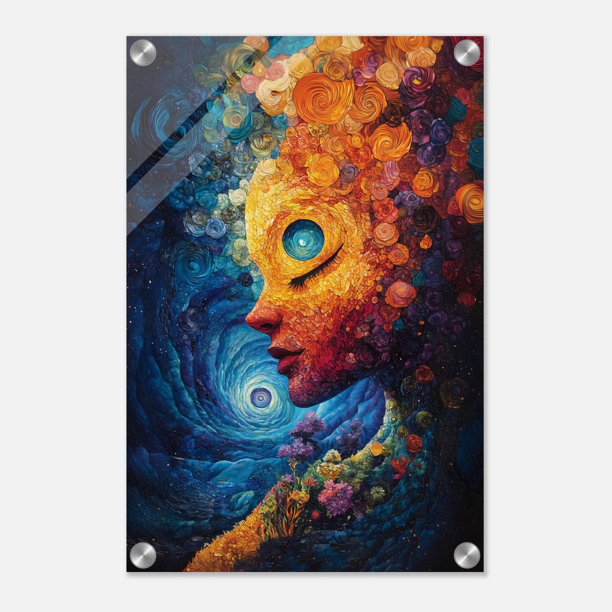 Spiral of Dreams | Acrylic Glass-MystBit Store