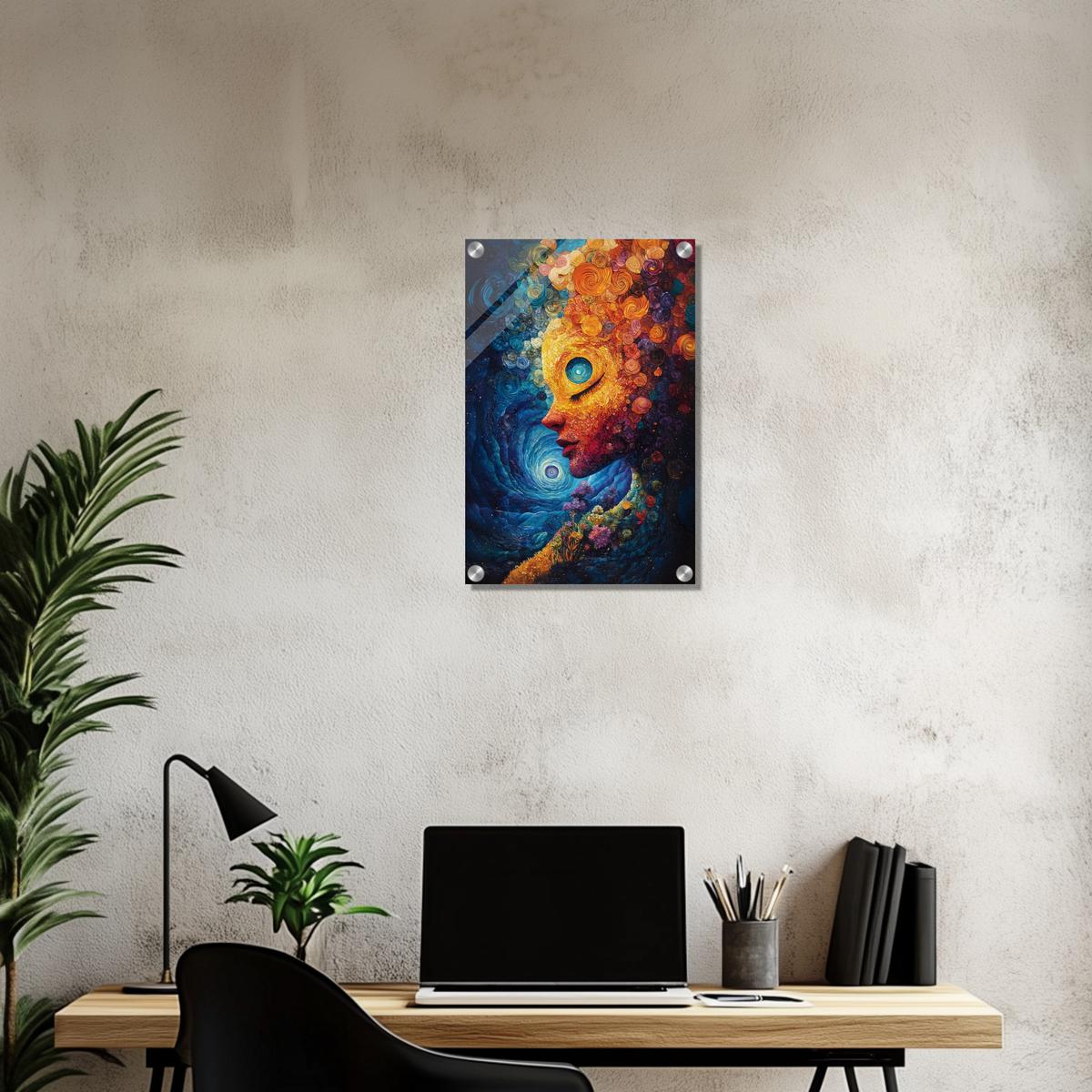 Spiral of Dreams | Acrylic Glass-MystBit Store