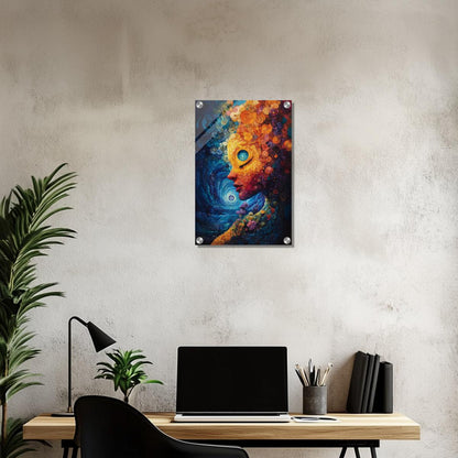 Spiral of Dreams | Acrylic Glass-MystBit Store