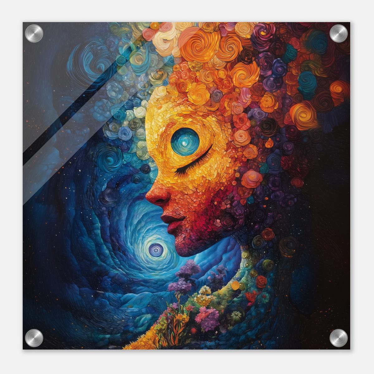 Spiral of Dreams | Acrylic Glass-MystBit Store