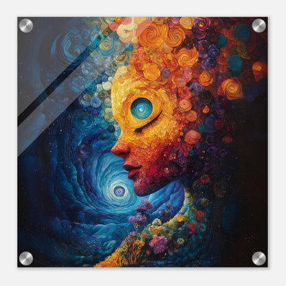 Spiral of Dreams | Acrylic Glass-MystBit Store
