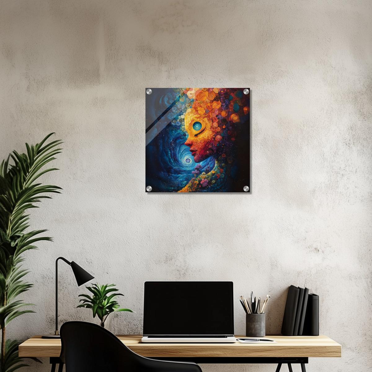Spiral of Dreams | Acrylic Glass-MystBit Store