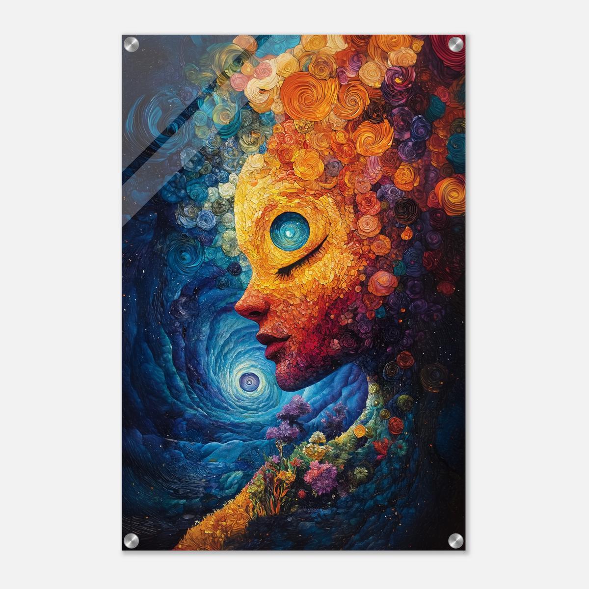 Spiral of Dreams | Acrylic Glass-MystBit Store