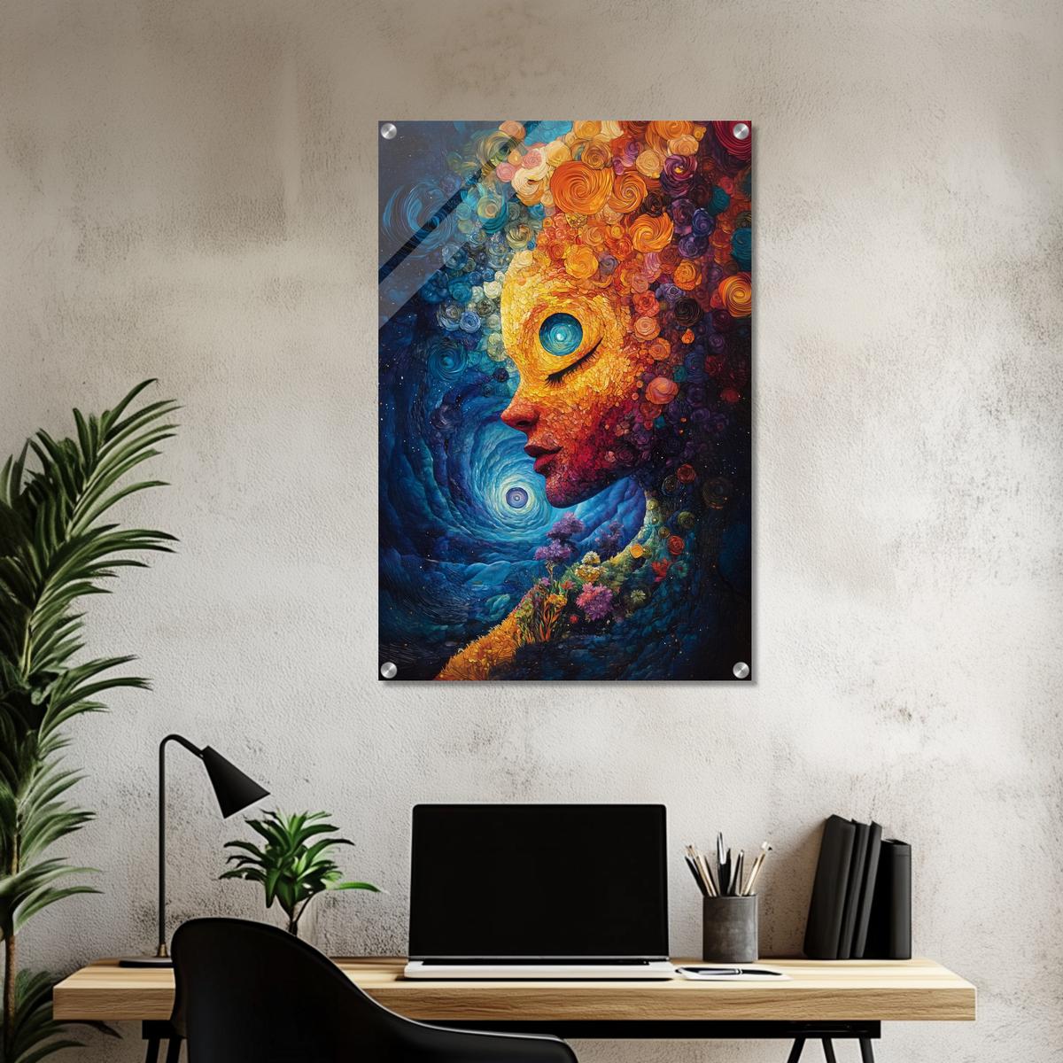 Spiral of Dreams | Acrylic Glass-MystBit Store