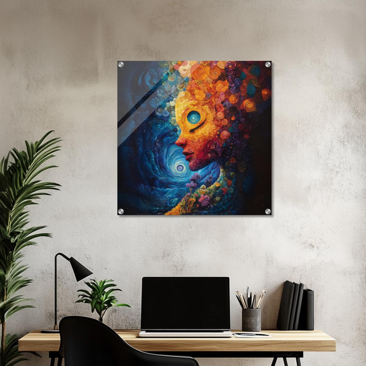 Spiral of Dreams | Acrylic Glass-MystBit Store