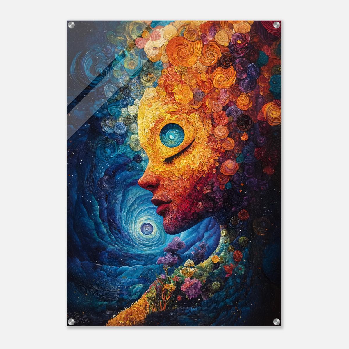 Spiral of Dreams | Acrylic Glass-MystBit Store