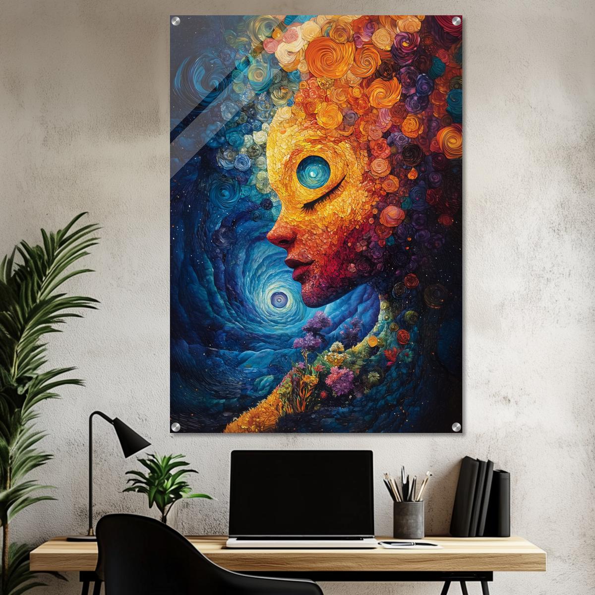 Spiral of Dreams | Acrylic Glass-MystBit Store