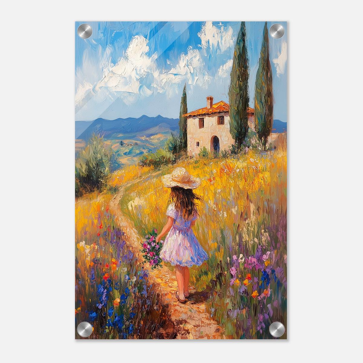 Summer in Tuscany | Acrylic Glass-MystBit Store