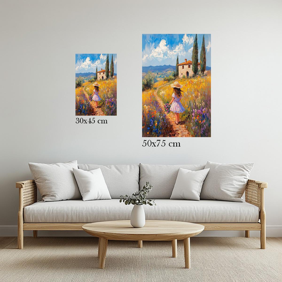 Summer in Tuscany | Acrylic Glass-MystBit Store