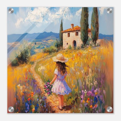 Summer in Tuscany | Acrylic Glass-MystBit Store