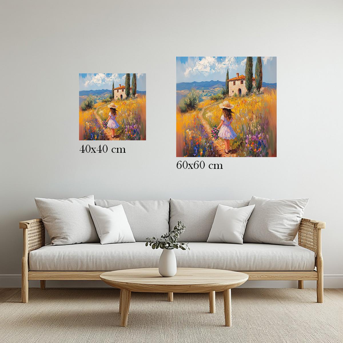 Summer in Tuscany | Acrylic Glass-MystBit Store