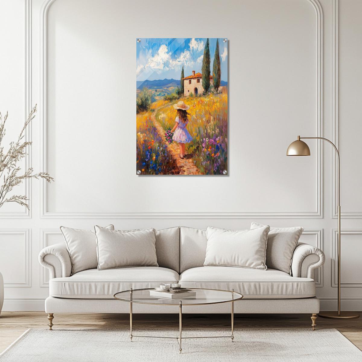Summer in Tuscany | Acrylic Glass-MystBit Store