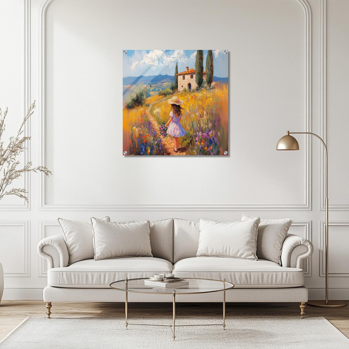 Summer in Tuscany | Acrylic Glass-MystBit Store