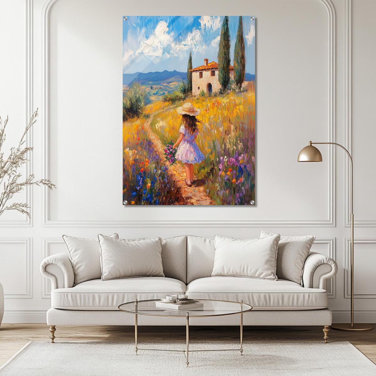 Summer in Tuscany | Acrylic Glass-MystBit Store