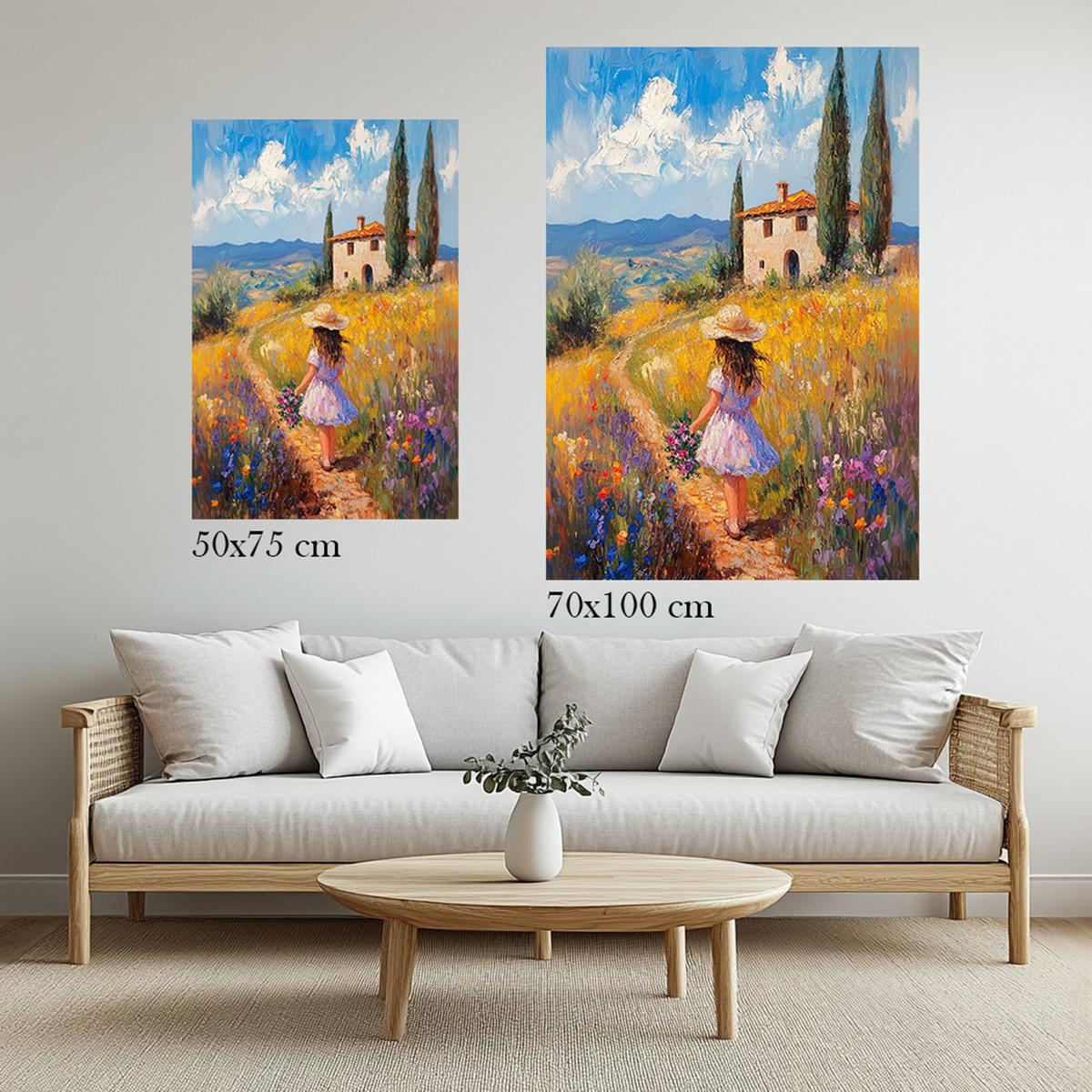 Summer in Tuscany | Acrylic Glass-MystBit Store