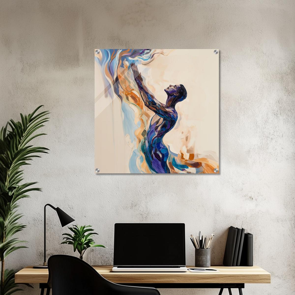 The Flow Within | Acrylic Glass-MystBit Store