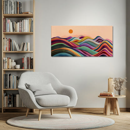Valleys in Bloom | Canvas
