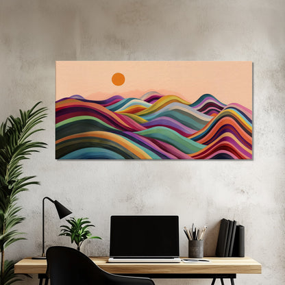 Valleys in Bloom | Canvas