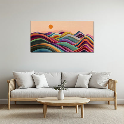 Valleys in Bloom | Canvas