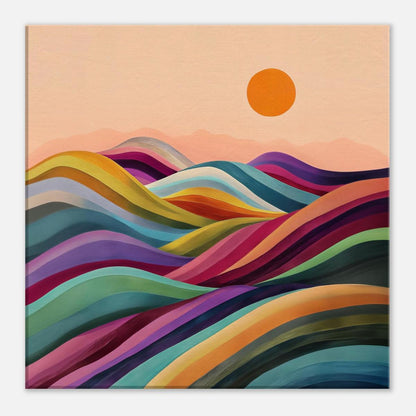 Valleys in Bloom | Canvas-MystBit Store