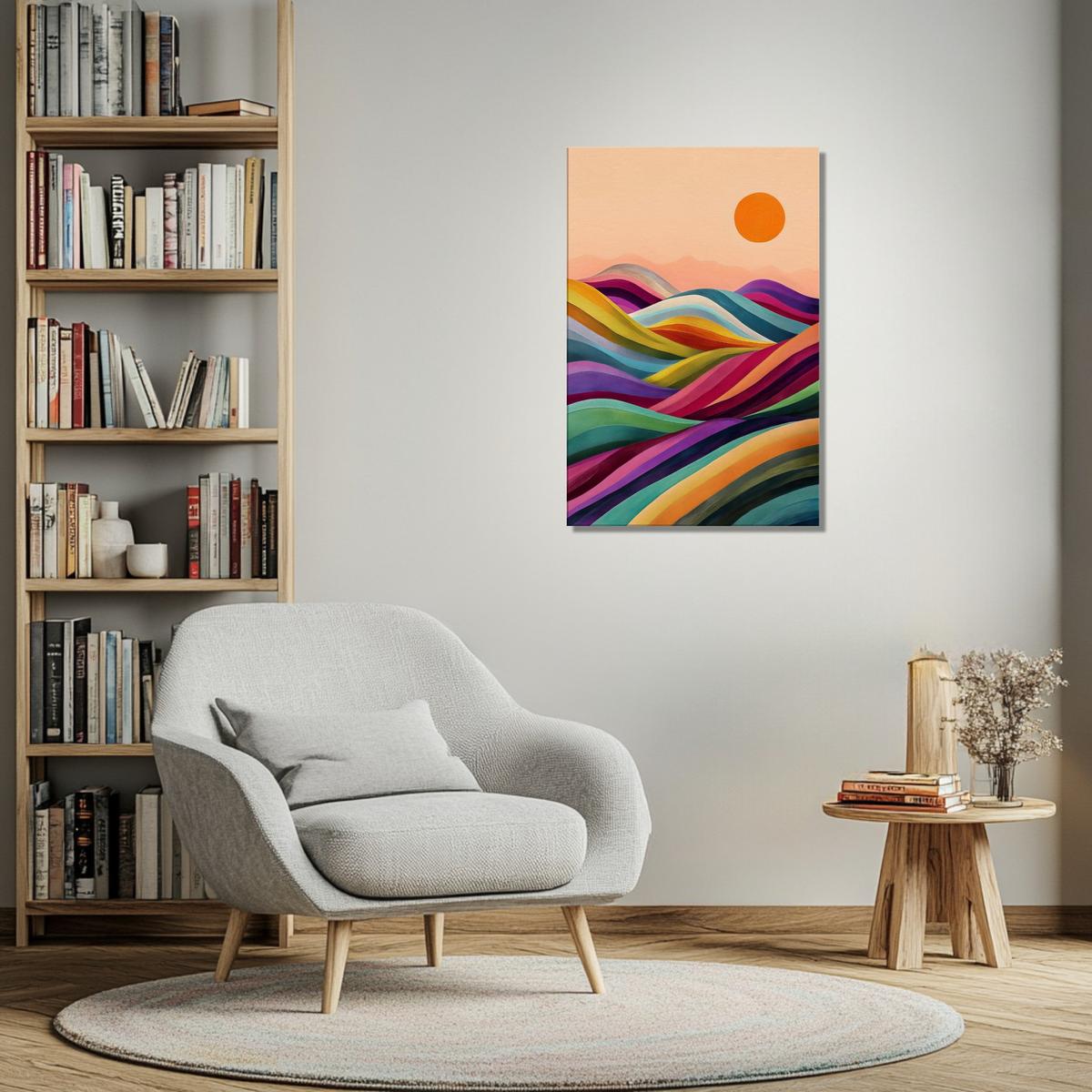 Valleys in Bloom | Canvas-MystBit Store