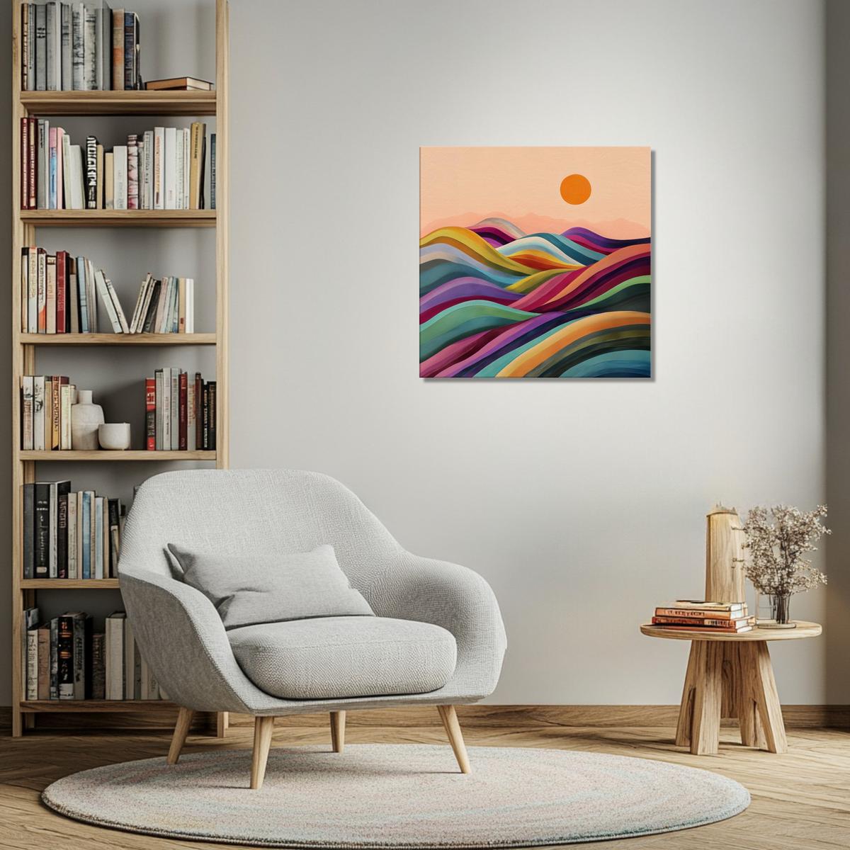 Valleys in Bloom | Canvas-MystBit Store