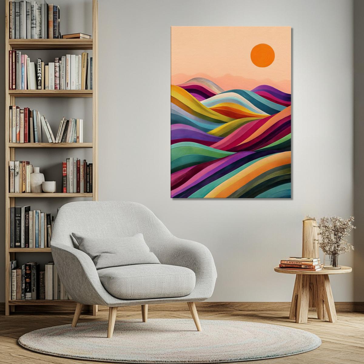 Valleys in Bloom | Canvas-MystBit Store