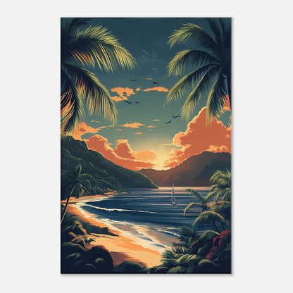 Vintage Paradise Glow | Canvas-MystBit Store