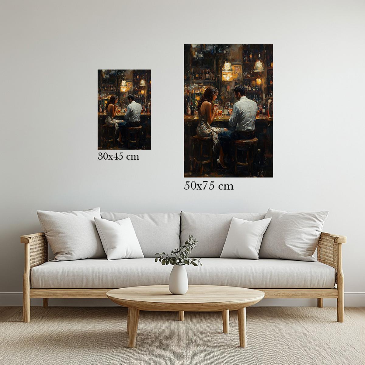 Whispers Over Wine | Acrylic Glass-MystBit Store